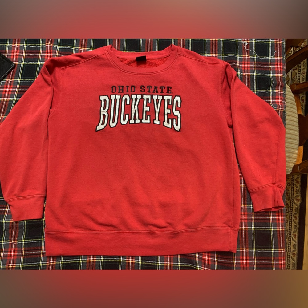 Womens XL Ohio State Buckeyes Crewneck Sweater